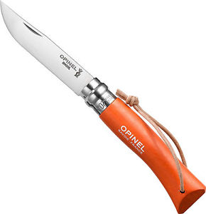 Couteau no7 baroudeur mandarine - OPINEL