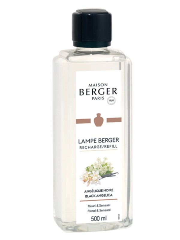 Recharge lampe de parfum Angélique noire 500 mL - MAISON BERGER