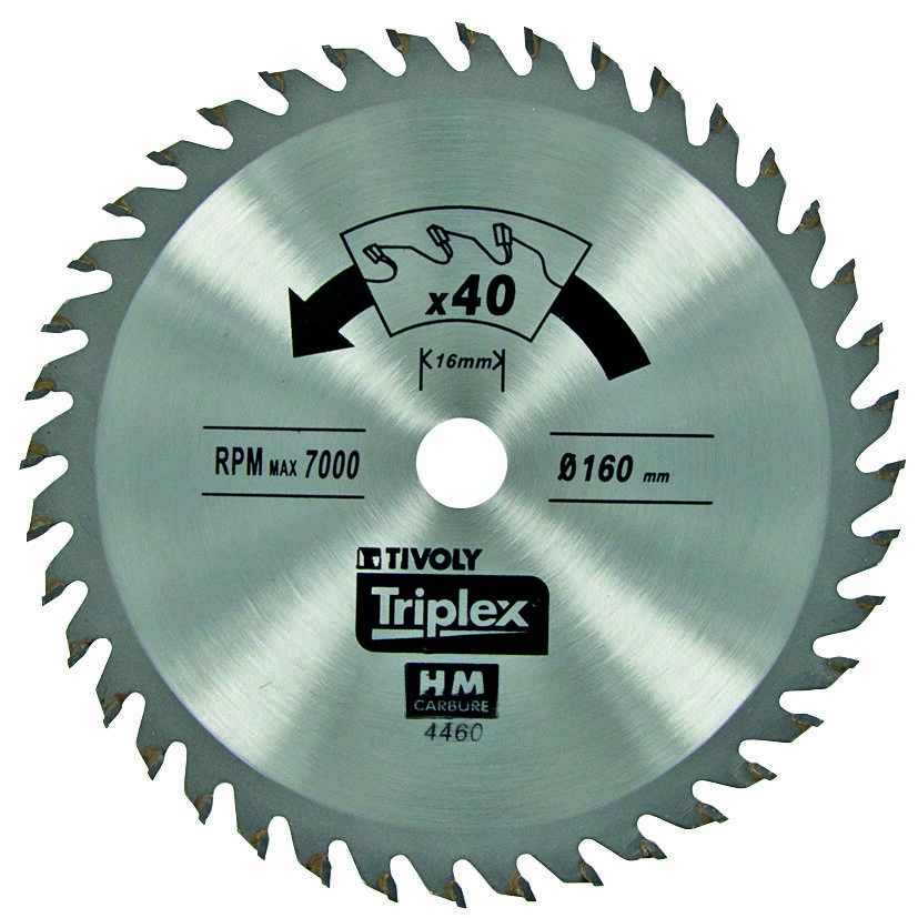 Lames scie circulaire ø184 al20 60dents