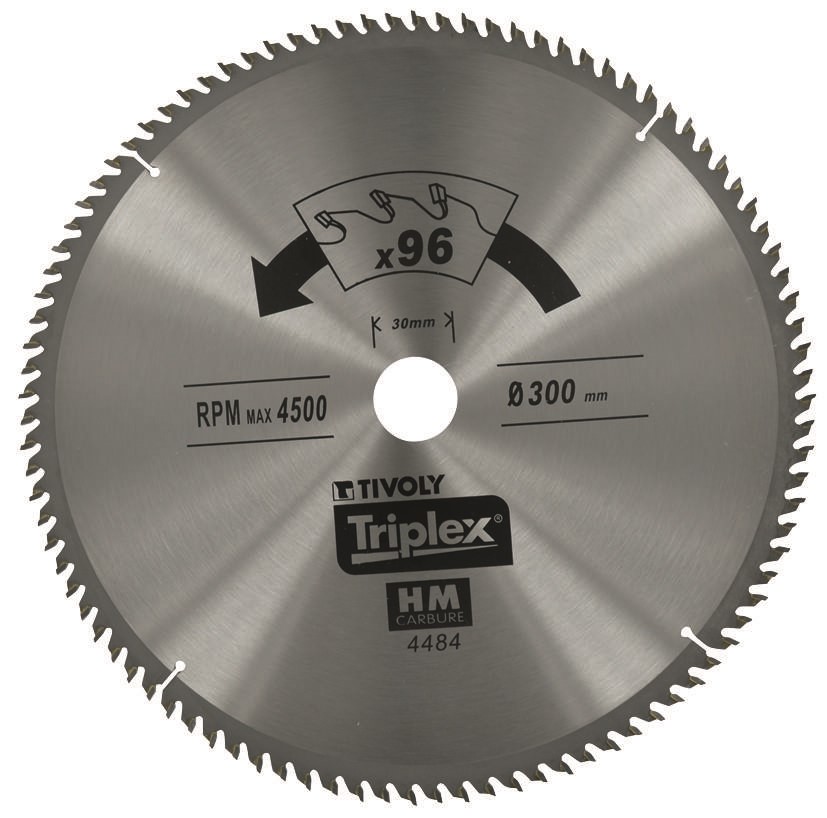 Lame scie circulaire ø250 al30 80dents