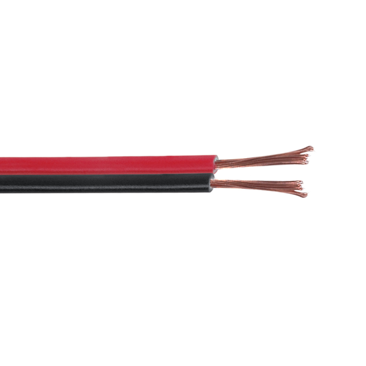 Câble hifi 2x0,75mm² rouge/noir  25m - DEBFLEX