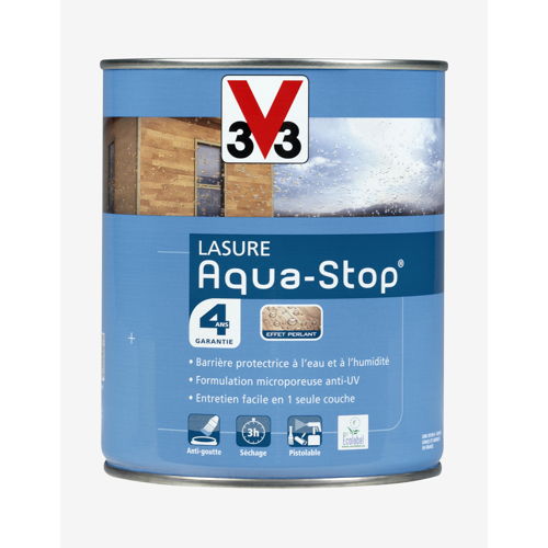 LASURE AQUA-STOP - SATINÉ INCOLORE 1 L