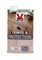 Teinte & protection meubles & boiseries mat chêne clair 0,5 L - V33