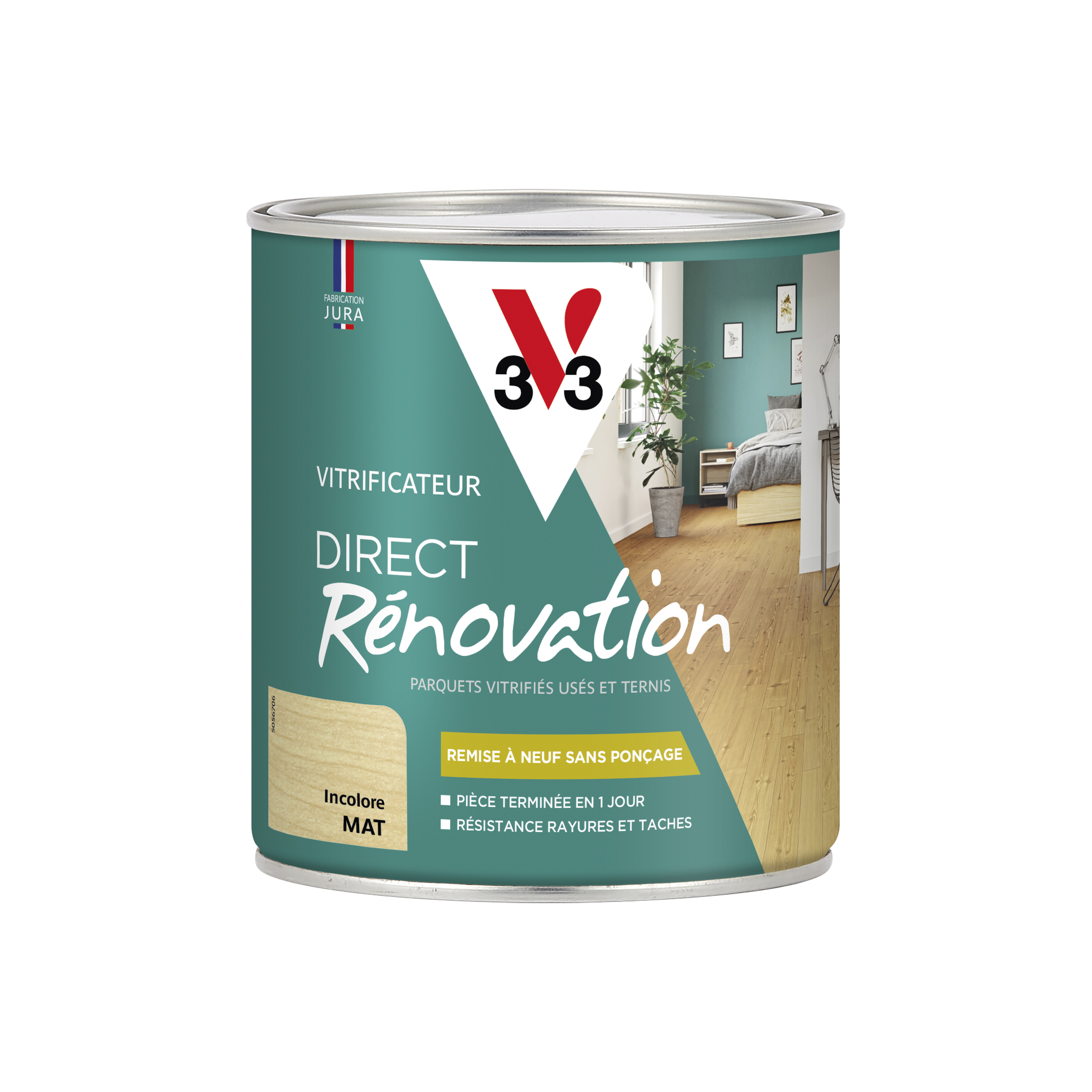 Vitrificateur renovation mat incolore 0,75 L - V33