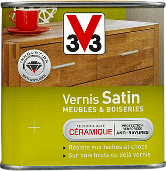Vernis Meuble/Bois Satin GRIS FUME 0,25L