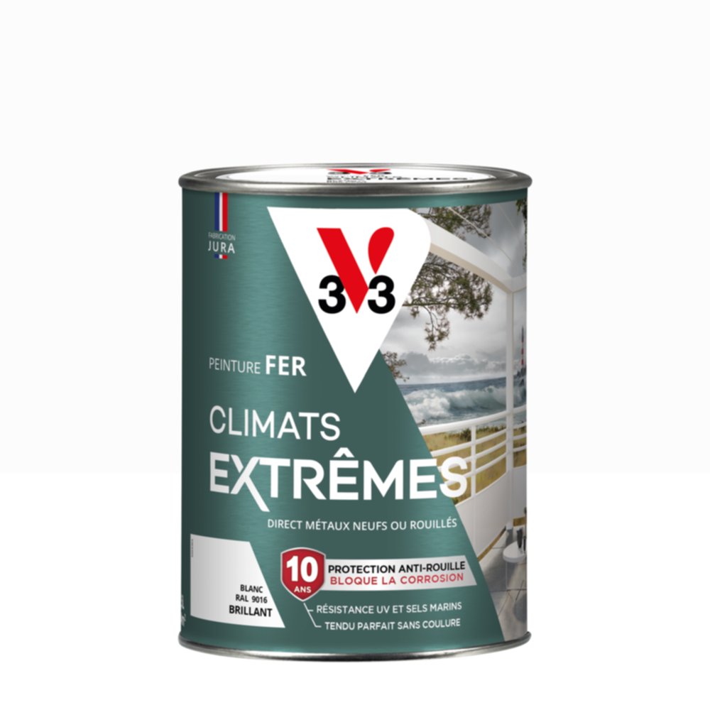 Peinture Fer Climats Extrêmes Brillant Blanc 1,5 L