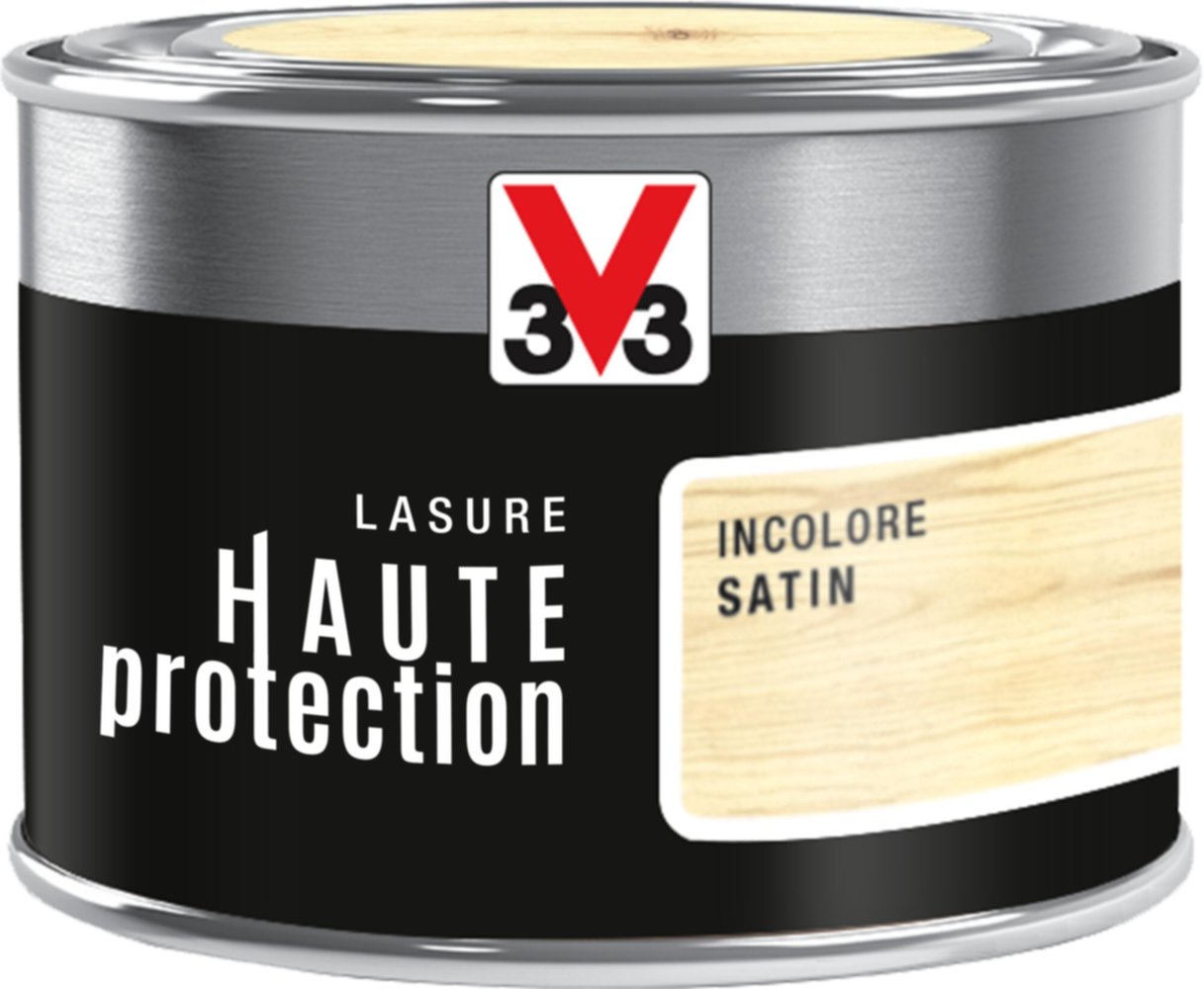 Lasure haute protection incolore 8 ans 125ml - V33