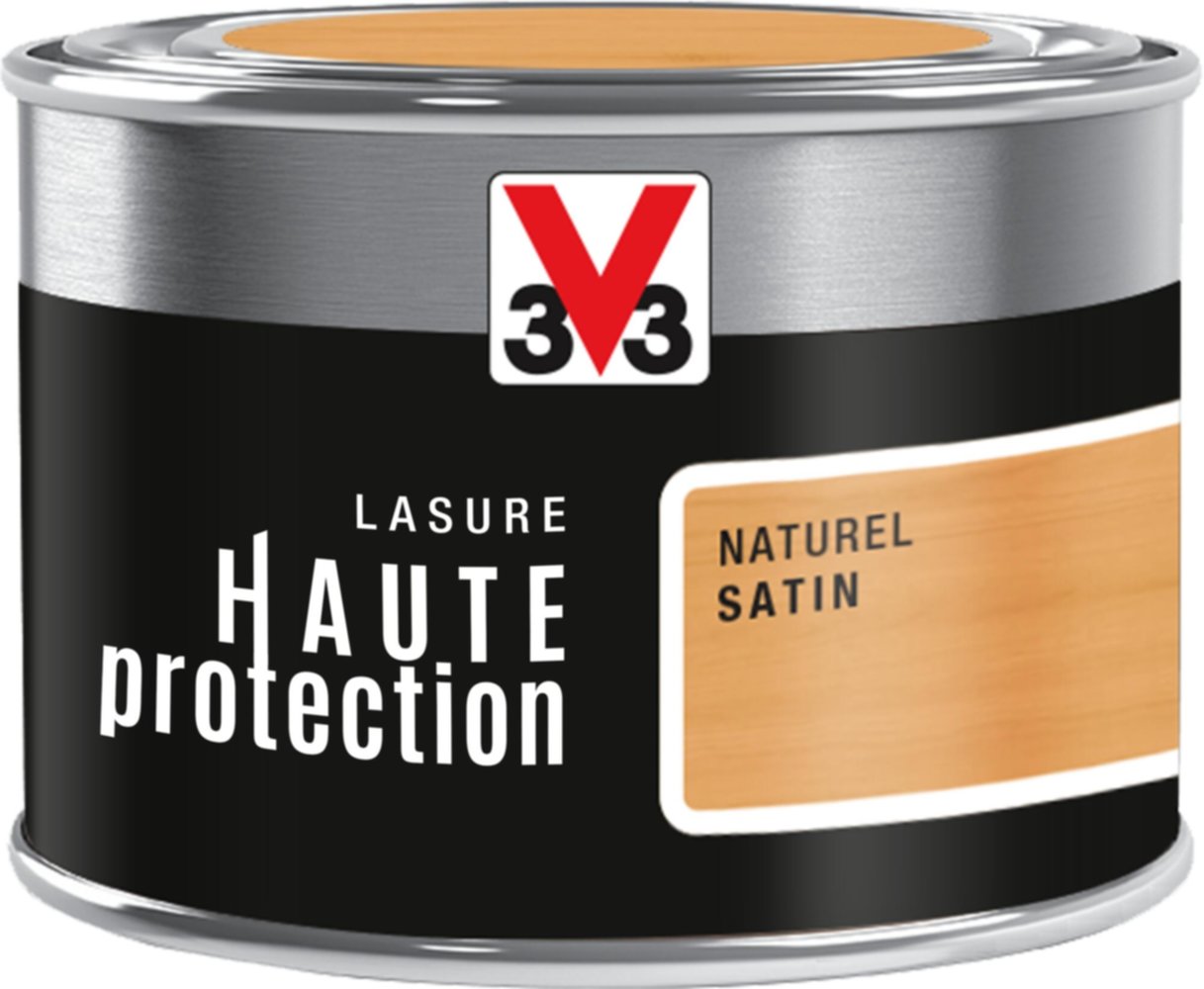 Lasure haute protection naturel 8 ans 125ml - V33