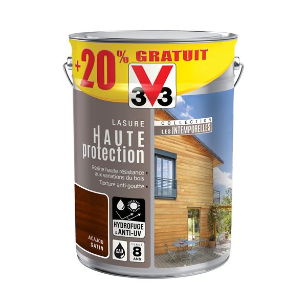 Lasure les intemporelles acajou 6l