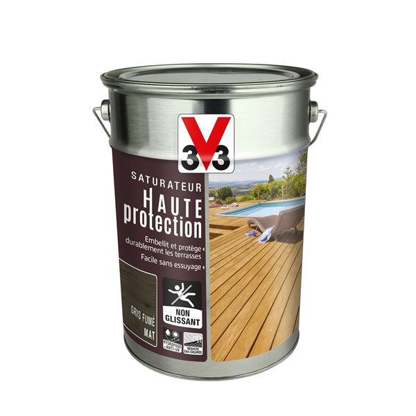 Protection terrasse gris 5l