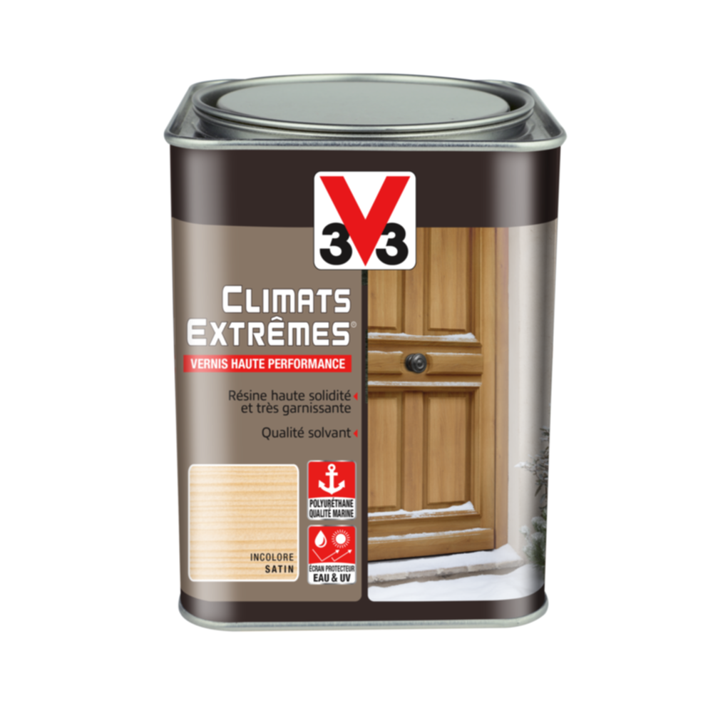 Vernis Climats Extrêmes® SATIN INCOLORE 1L