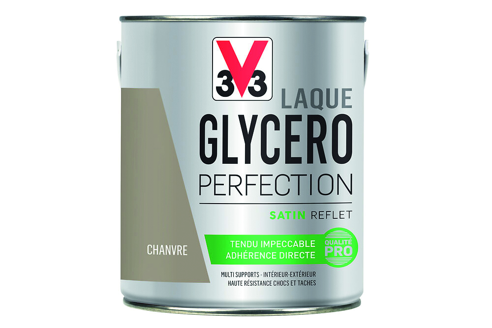 Laque glycéro 2 l satin chanvre 