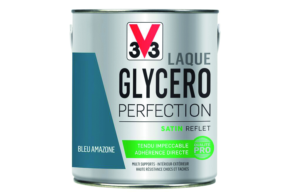 Laque glycéro 2 l satin bleu amazone 