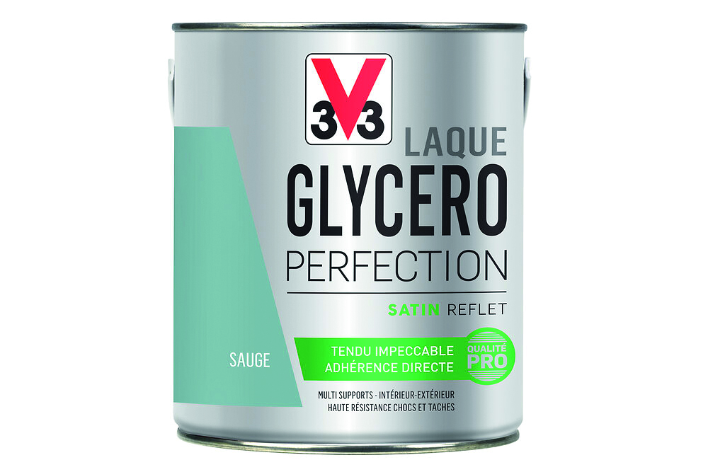 Laque glycéro 2 l satin sauge 