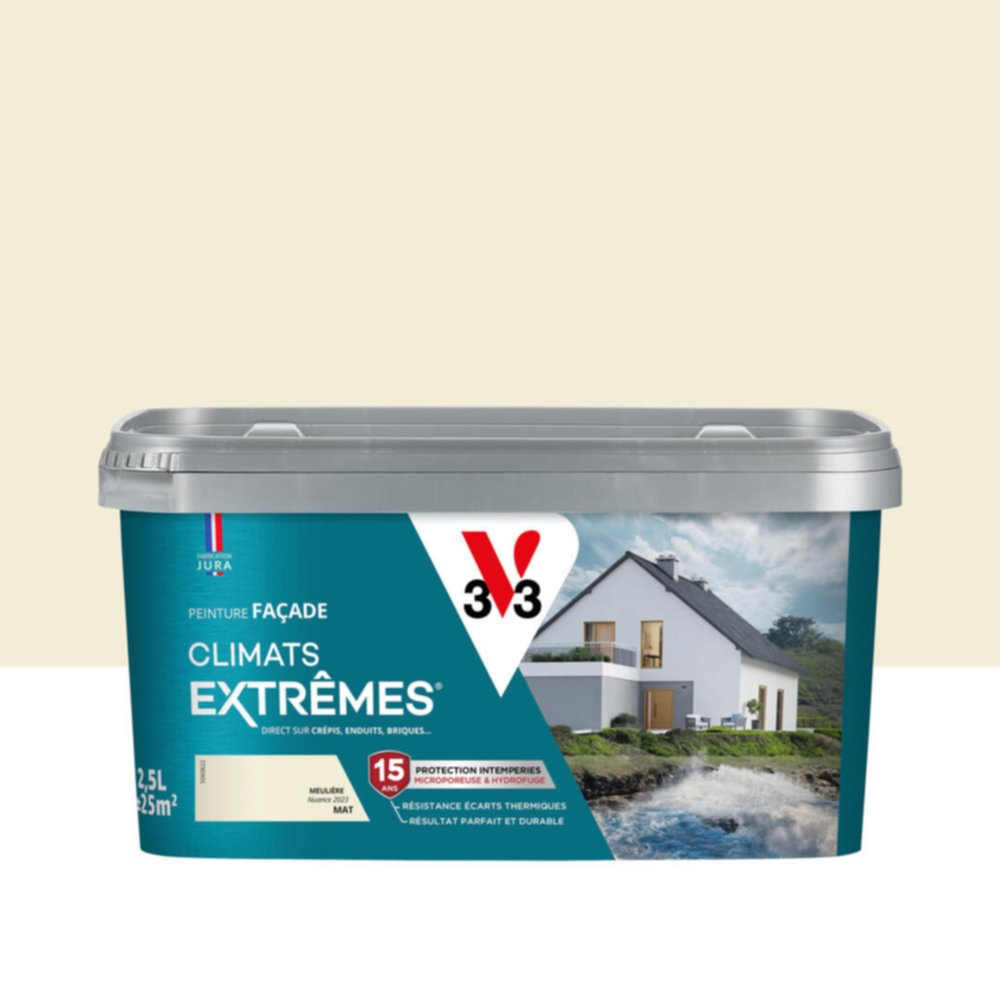 Peinture extérieure Façade Climats Extrêmes meulière 2,5L - V33