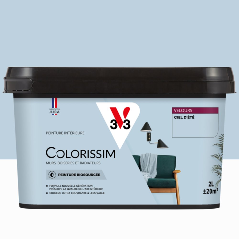 Peinture Intérieure Ciel d'Été Velours 2,5L Colorissim® - V33