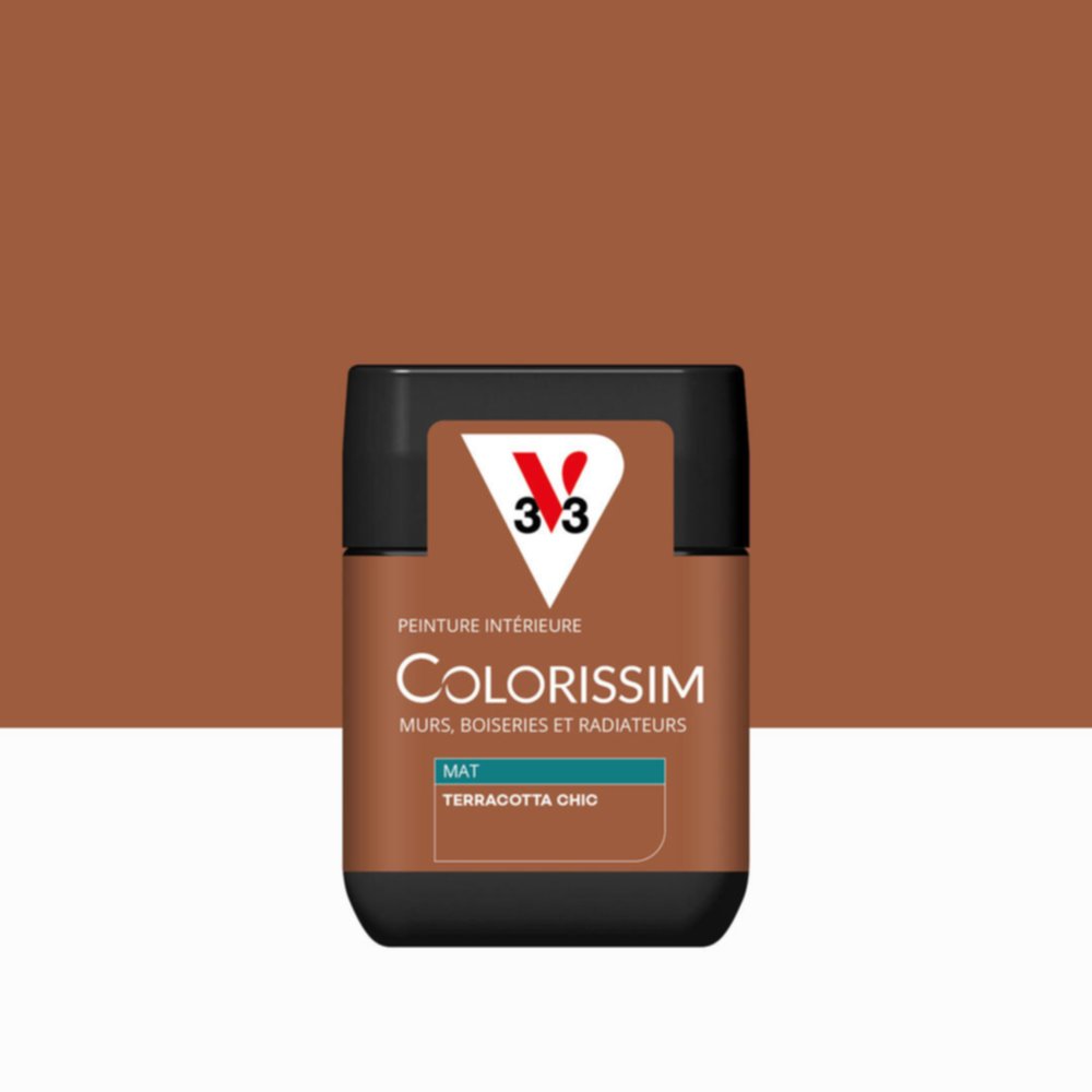 Peinture intérieure Colorissim® Terracotta Chic Mat 75ml - V33