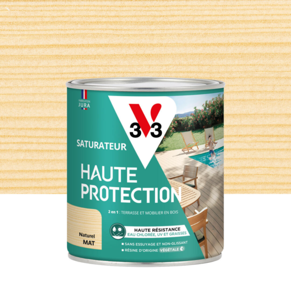 Saturateur Haute Protection naturel Mat 0,75L - V33