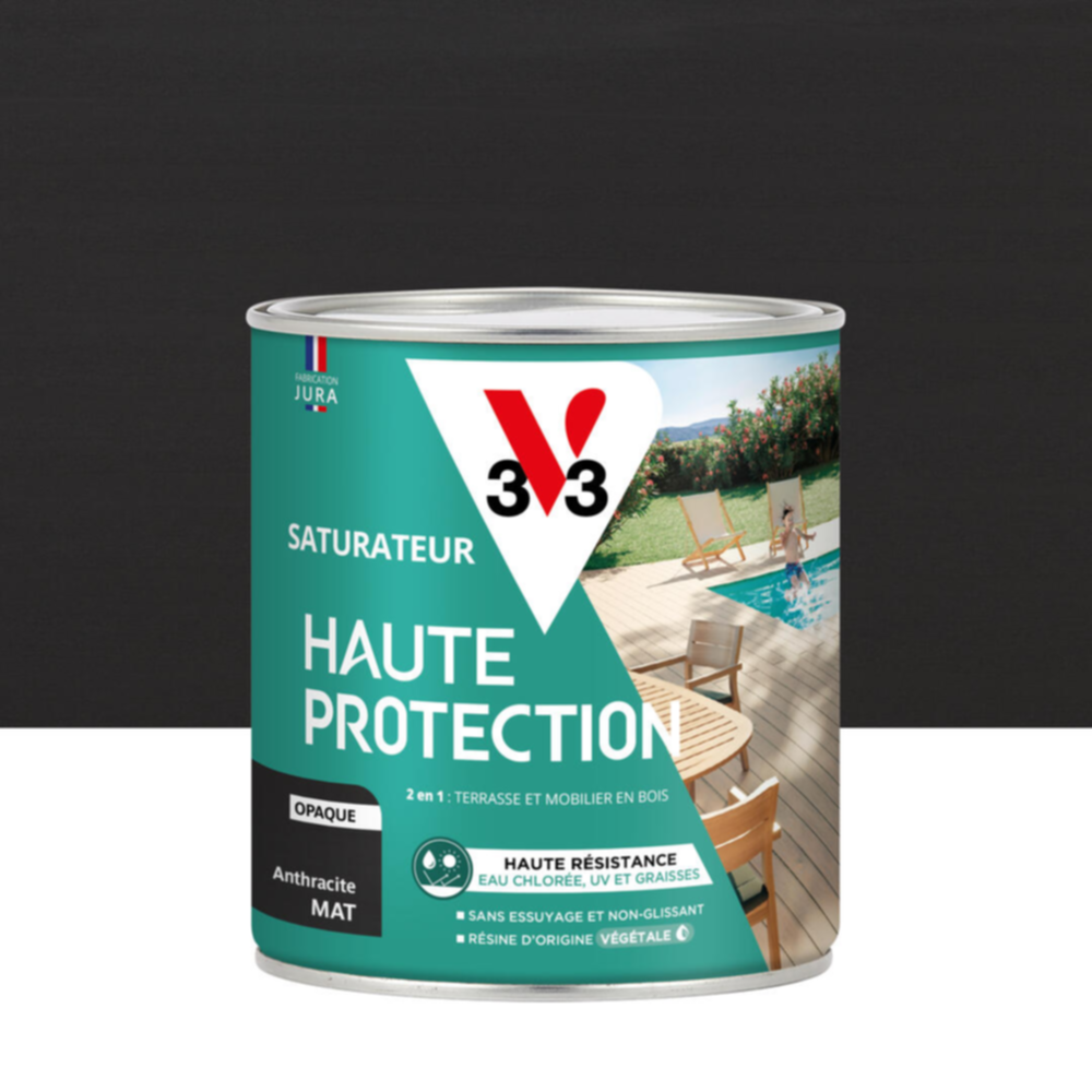 Saturateur Haute Protection anthracite Mat 0,75L - V33