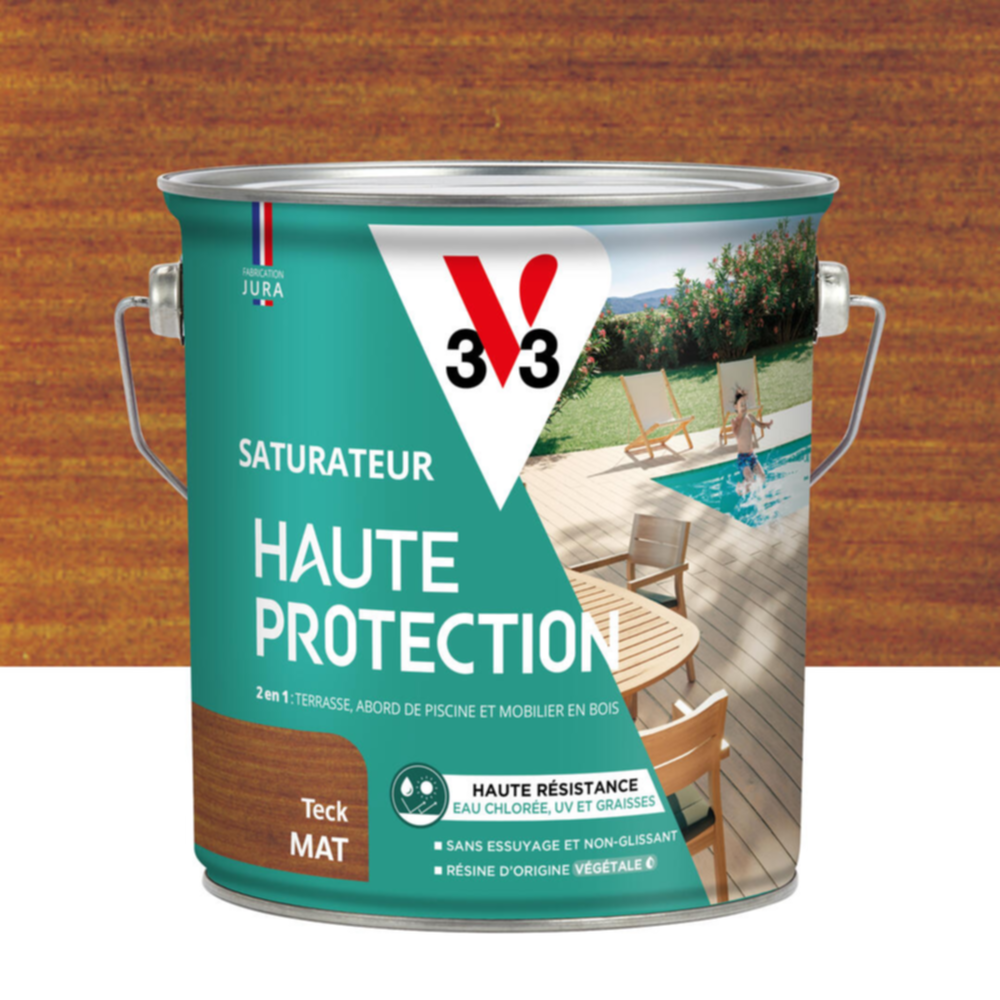 Saturateur Haute Protection teck Mat 2,5L - V33