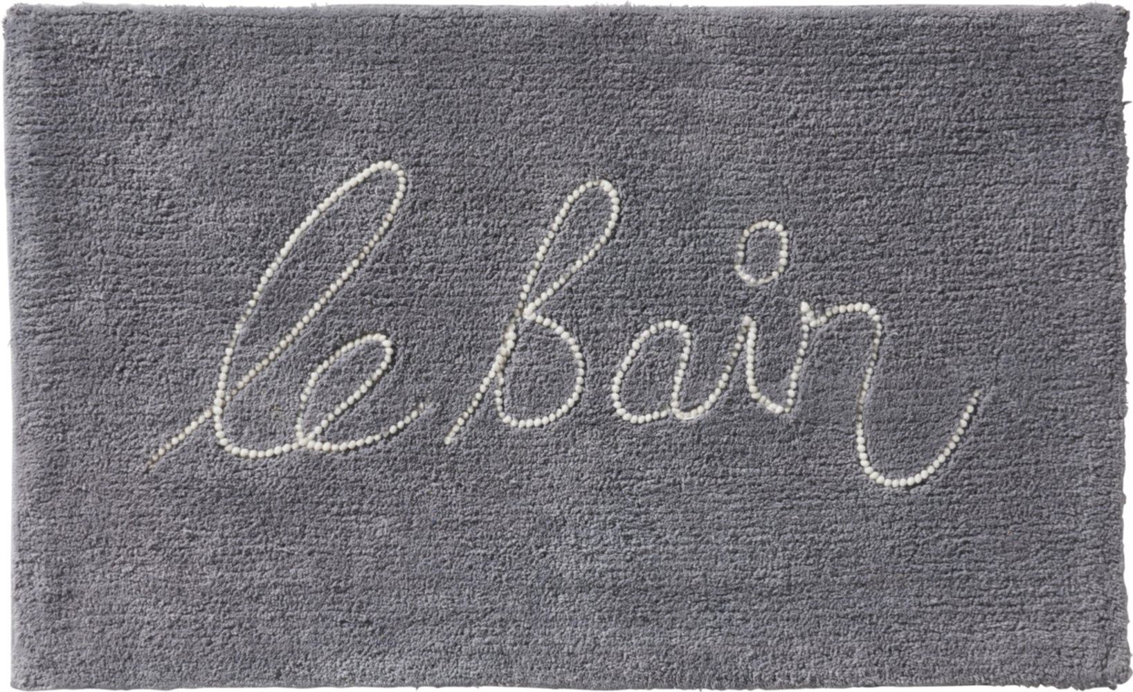 Tapis de Bain Le Bain Coton 50x80cm Gris - GUY LEVASSEUR