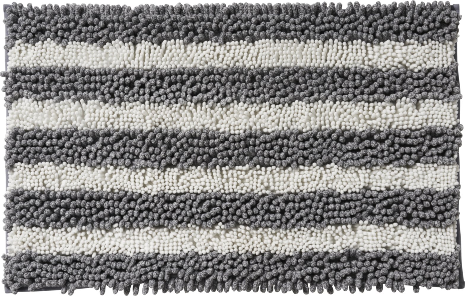 Tapis de Bain Antidérapant Otello Polyester 50x80cm Gris - GUY LEVASSEUR