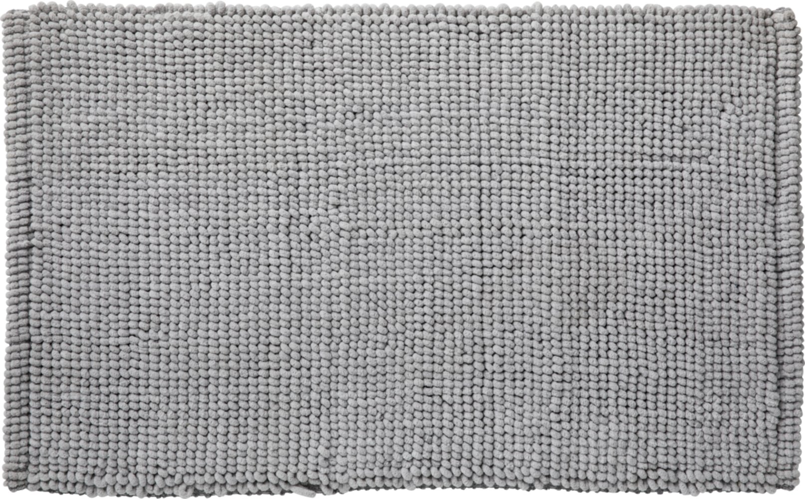 Tapis de Bain Antidérapant Bali Polycoton 50x80cm Gris - GUY LEVASSEUR