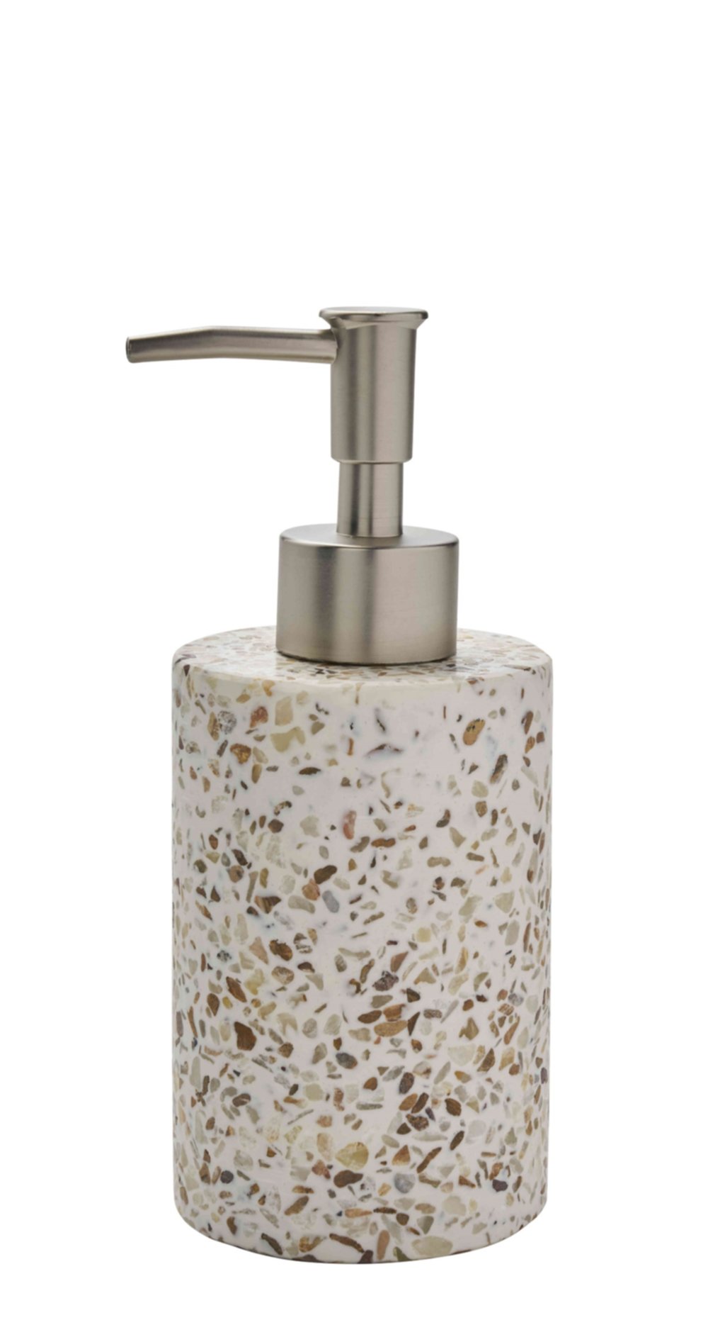 Distributeur de savon Terrazzo blanc