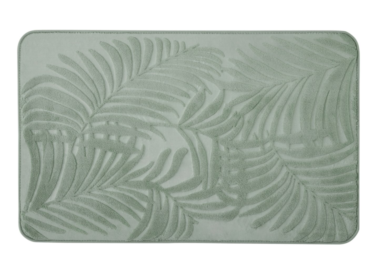 Tapis de Bain Mémoire de Forme Antidérapant Raonie 50x80cm Vert - GUY LEVASSEUR