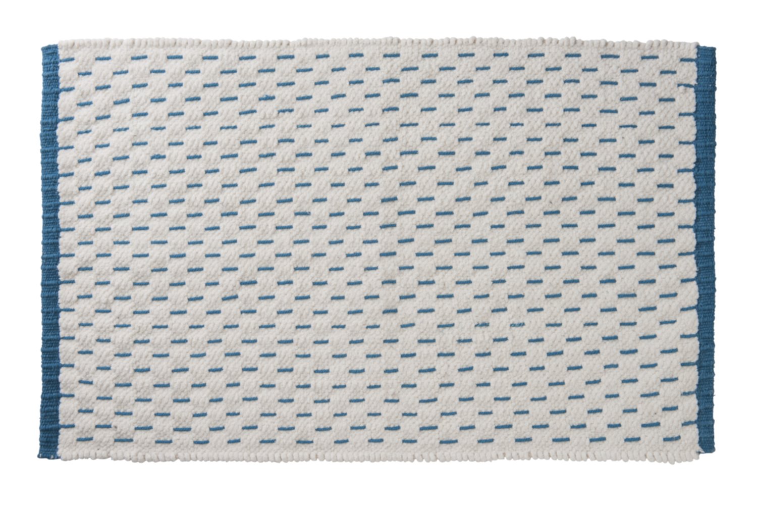 Tapis salle de bain Camino Pétrole 50x80cm bleu