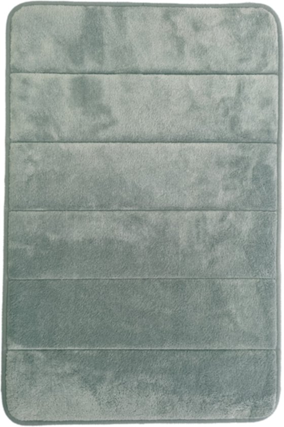 Tapis salle de bain Hector 50x70cm eucalyptus  