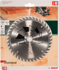 Lame de scie circulaire standard dents en carbure 150x16mm BOSCH