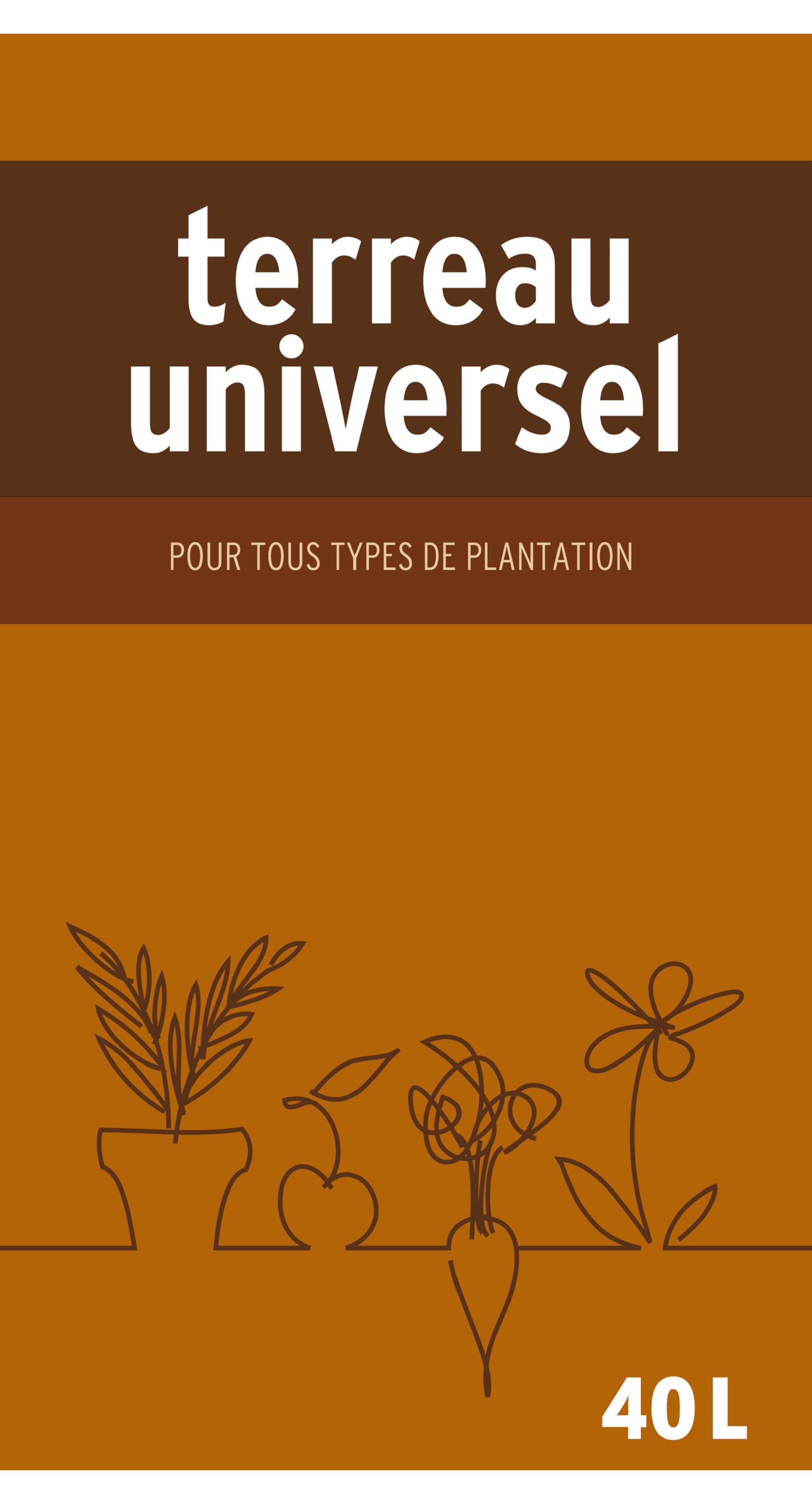 Terreau Universel 40 L