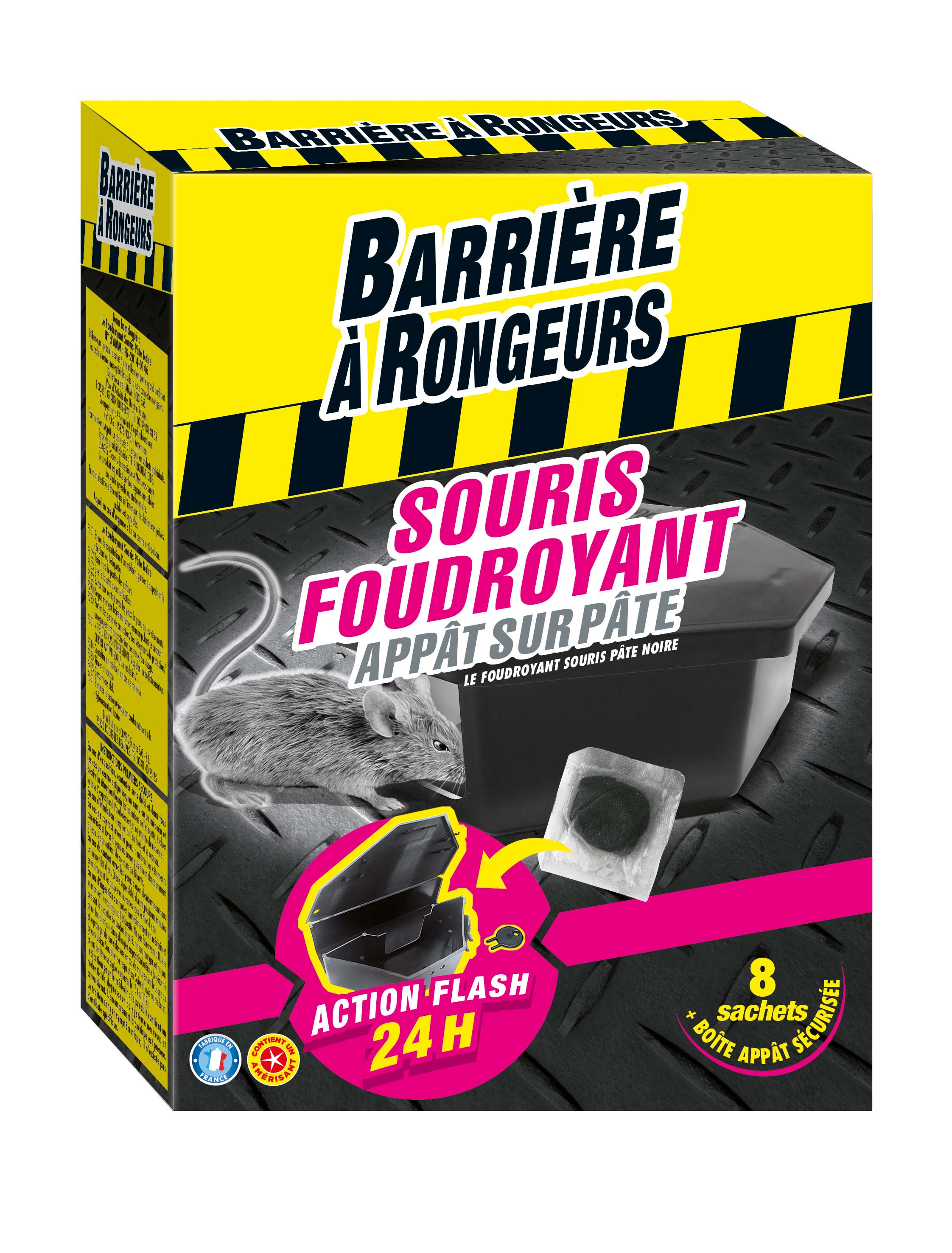 Appât sur pâte Souris foudroyant 80 g