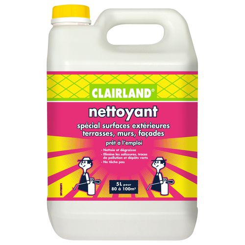 Nettoyant spécial surfaces extérieures solution 5 L