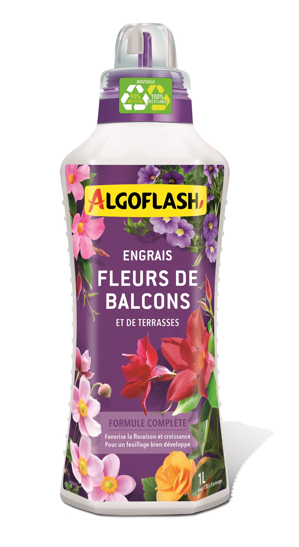 Engrais Fleurs, Terrasses et Balcons 1L