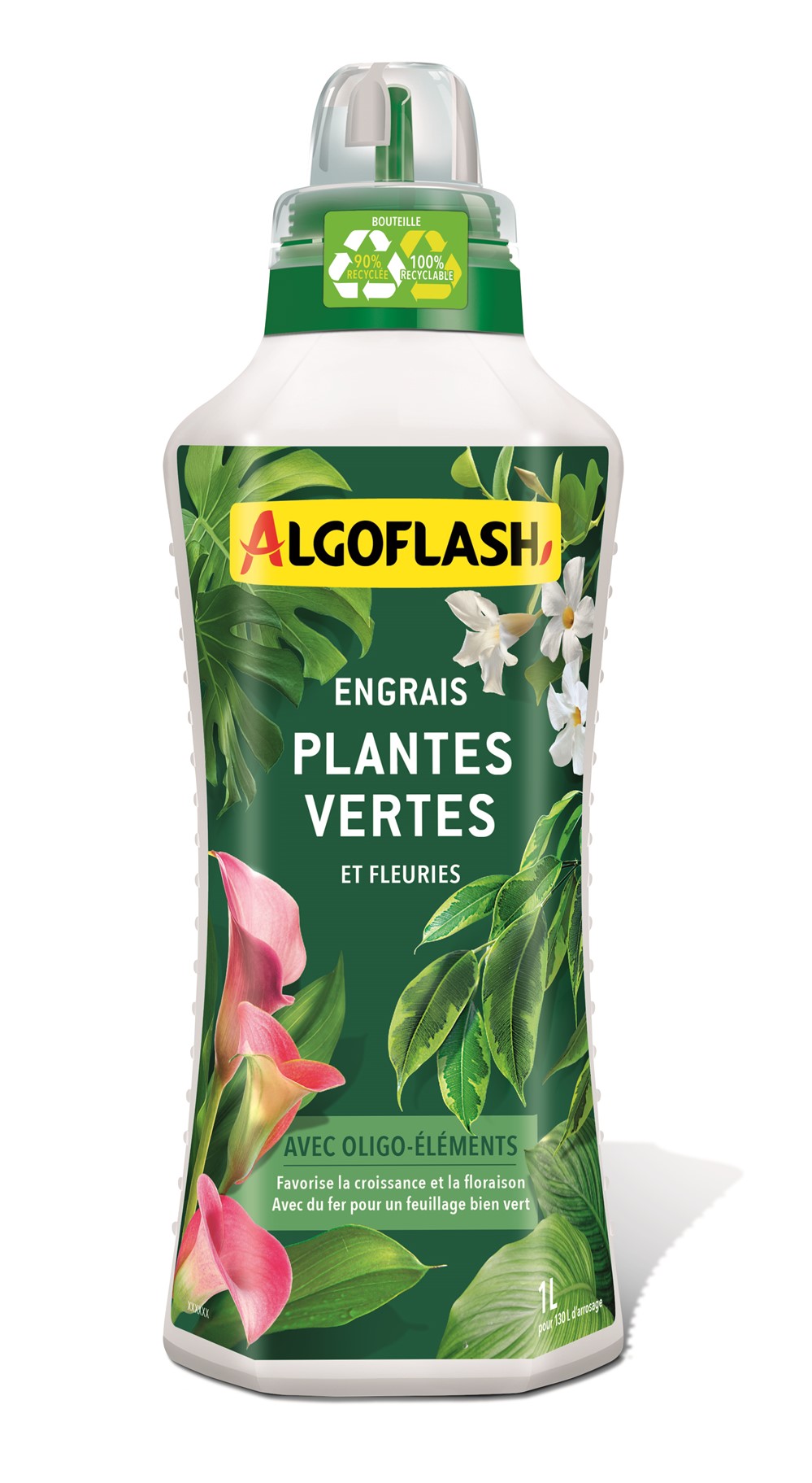 Engrais Plantes Vertes et Plantes Fleuries 1L 