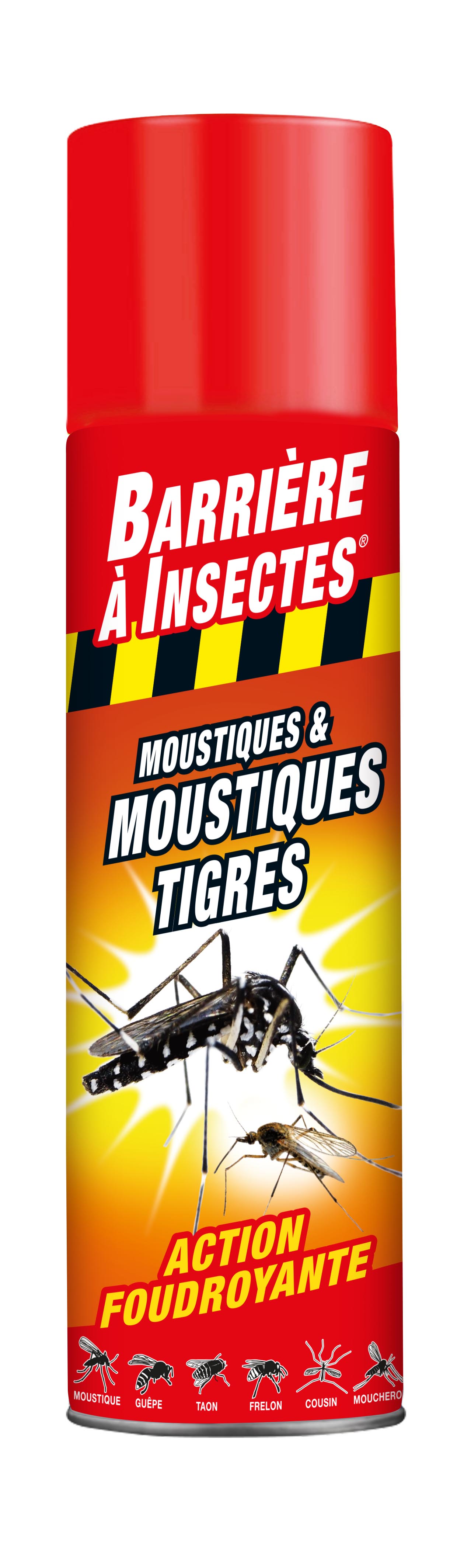 Aérosol moustiques et moustiques tigres 400ml