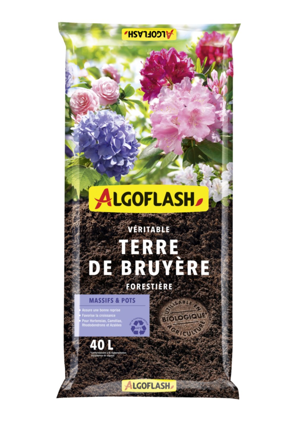 Terre de bruyère forestière 40 L - ALGOFLASH