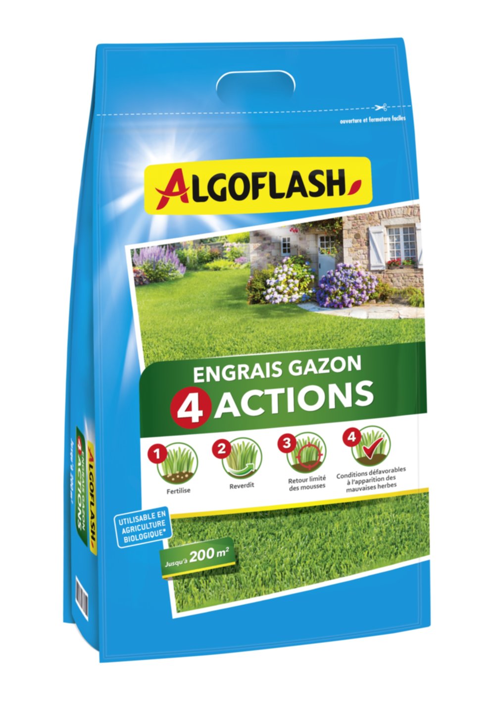 Engrais Gazon 4 Actions 10kg 