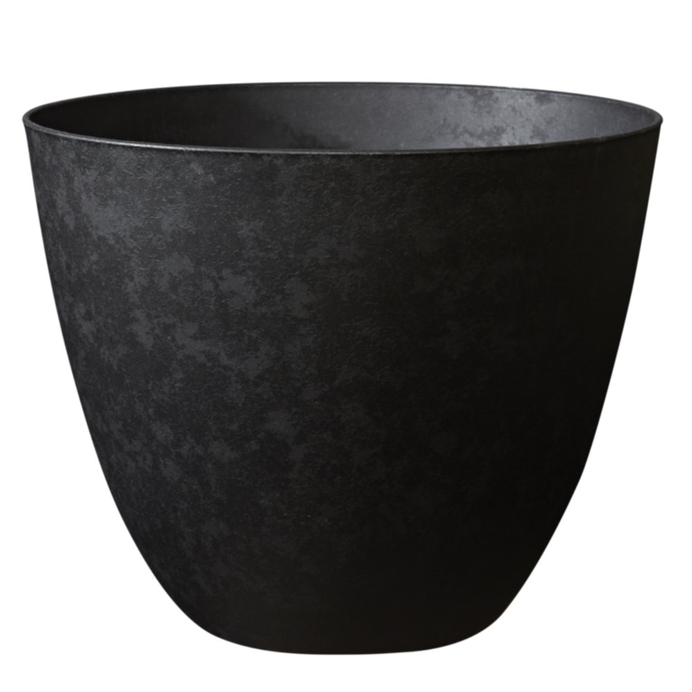 Pot élément rond Noir Ø40cm