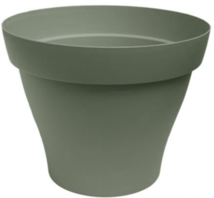 Cache-Pot Romeo Recyclé Rond Ø17cm h13,2cm 1,4L Kaki - POETIC