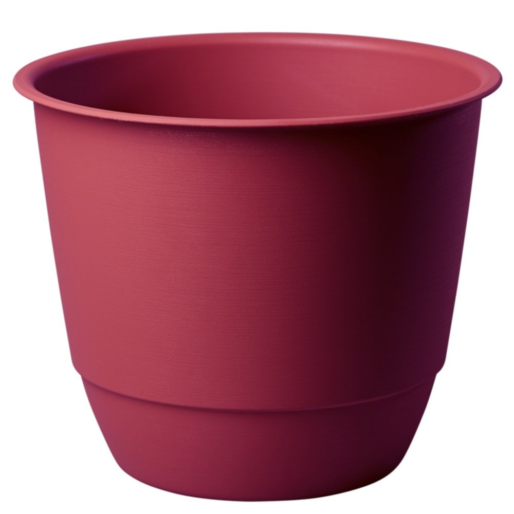 Pot de fleurs Joy 20 cerise recyclé Ø19,2cm 2,9L - POETIC