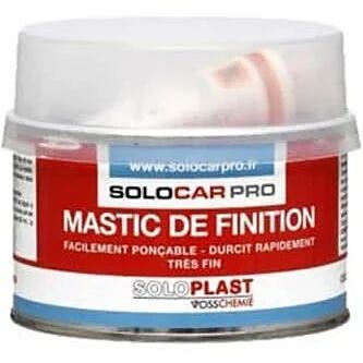 Mastic de finition après remplissage de légers creux 250 g - SOLOCAR