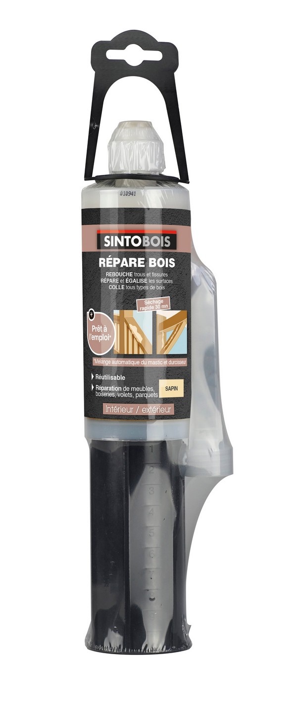 Mastic Répare bois 150 ml coloris sapin - SINTOBOIS