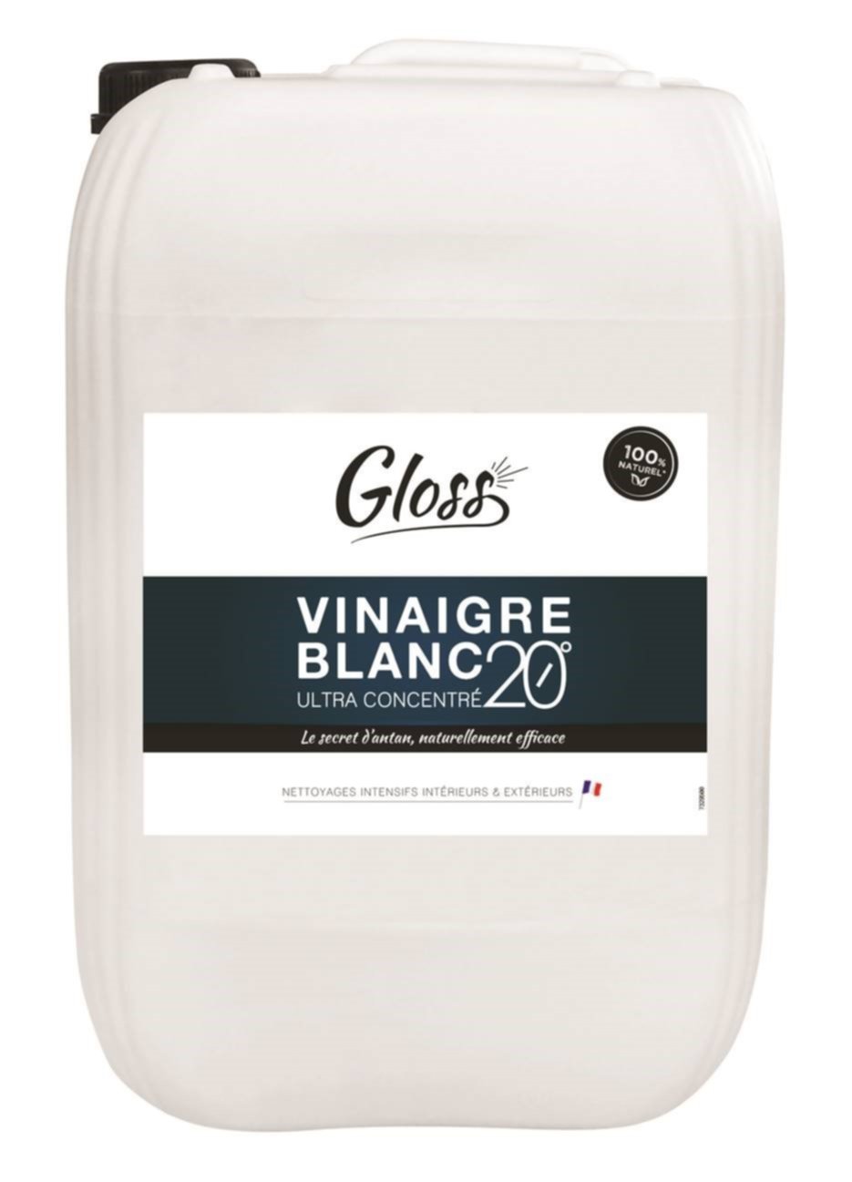 Vinaigre blanc 20° 10 L - GLOSS
