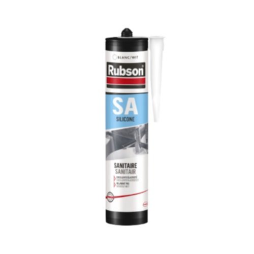 Mastic sanitaire blanc 300 mL - RUBSON