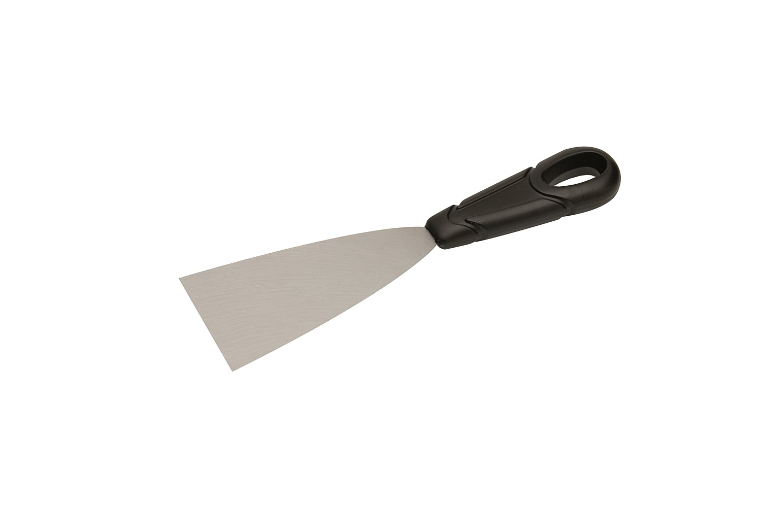 Couteau de peintre lame acier, manche polypropylene 2cm