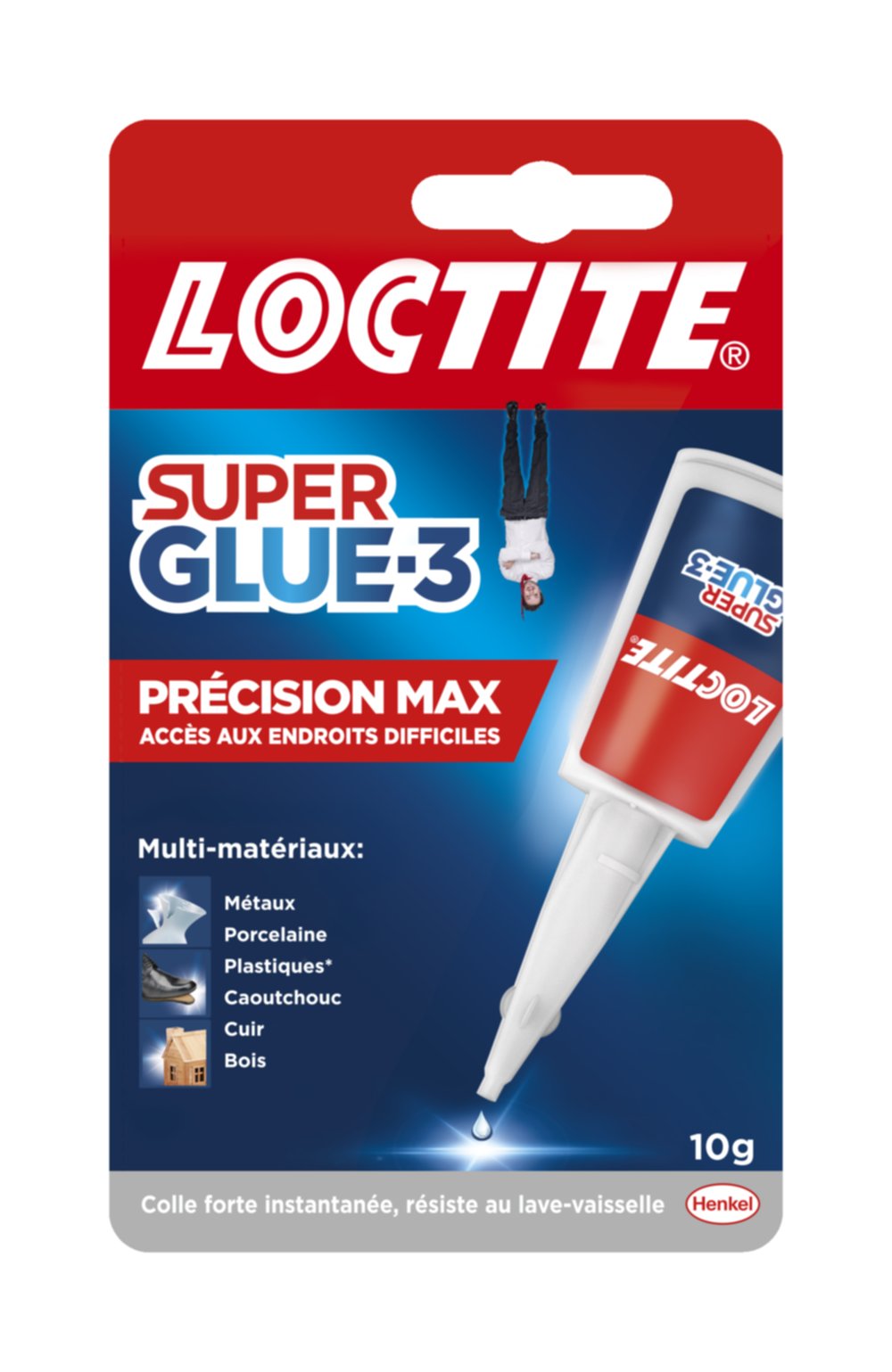 Colle Super Glue-3 Précision Max 10 g - LOCTITE