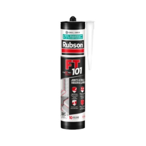 Mastic FT 101 joint fissure colle gris 280 mL - RUBSON